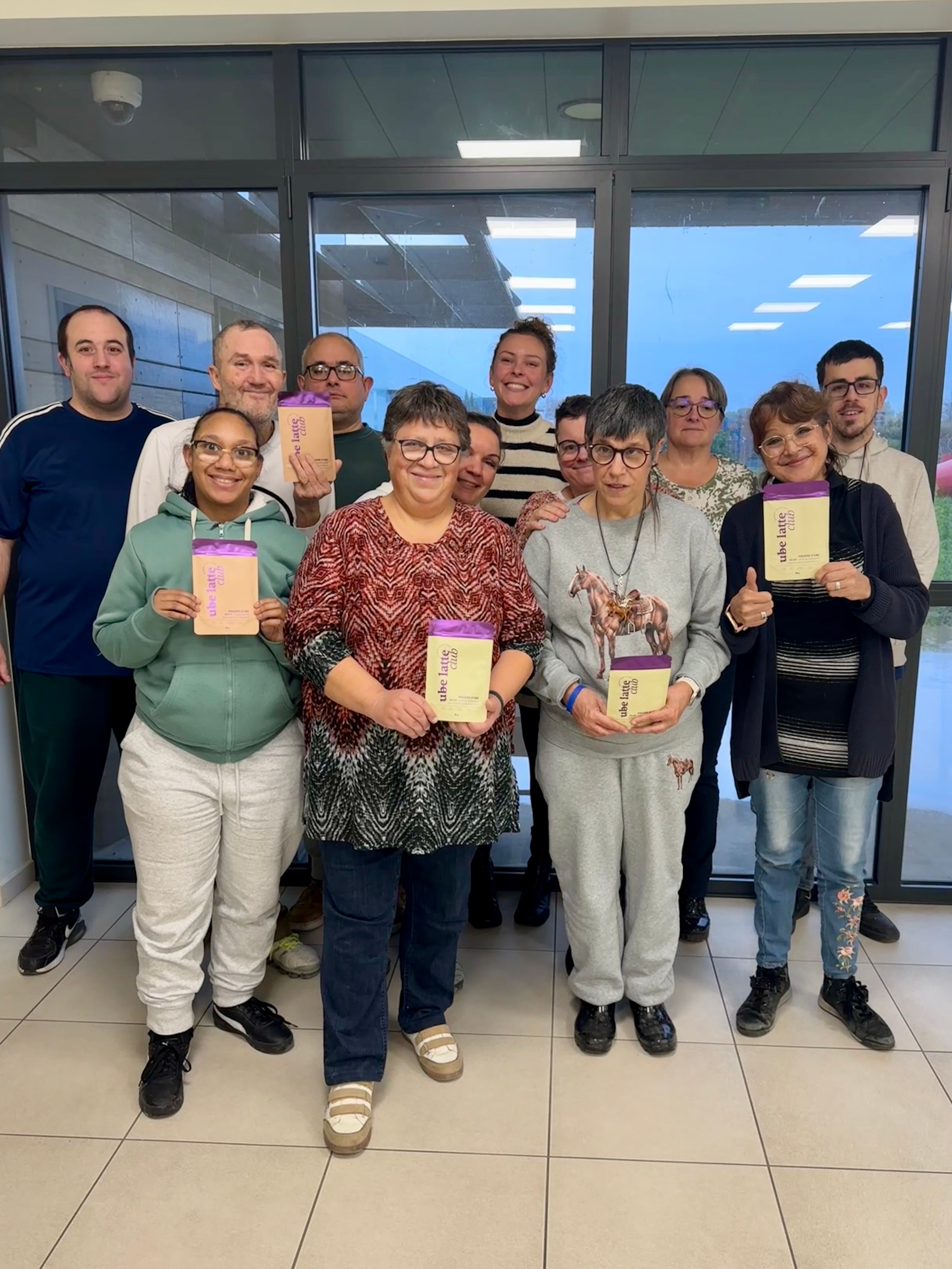 Ube Latte Club I Boissons bien-être à l'UBE 