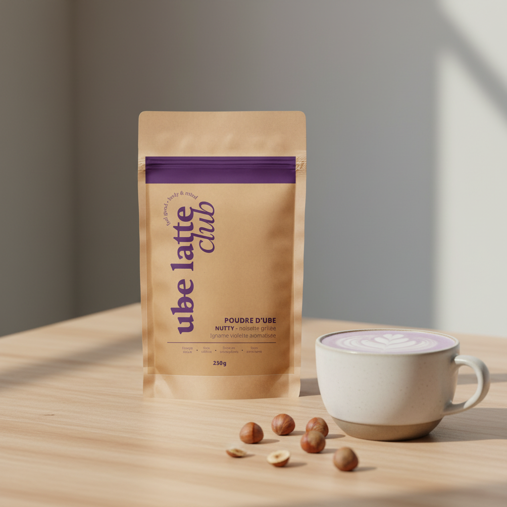 Ube Latte Noisette – Format barista (250g)