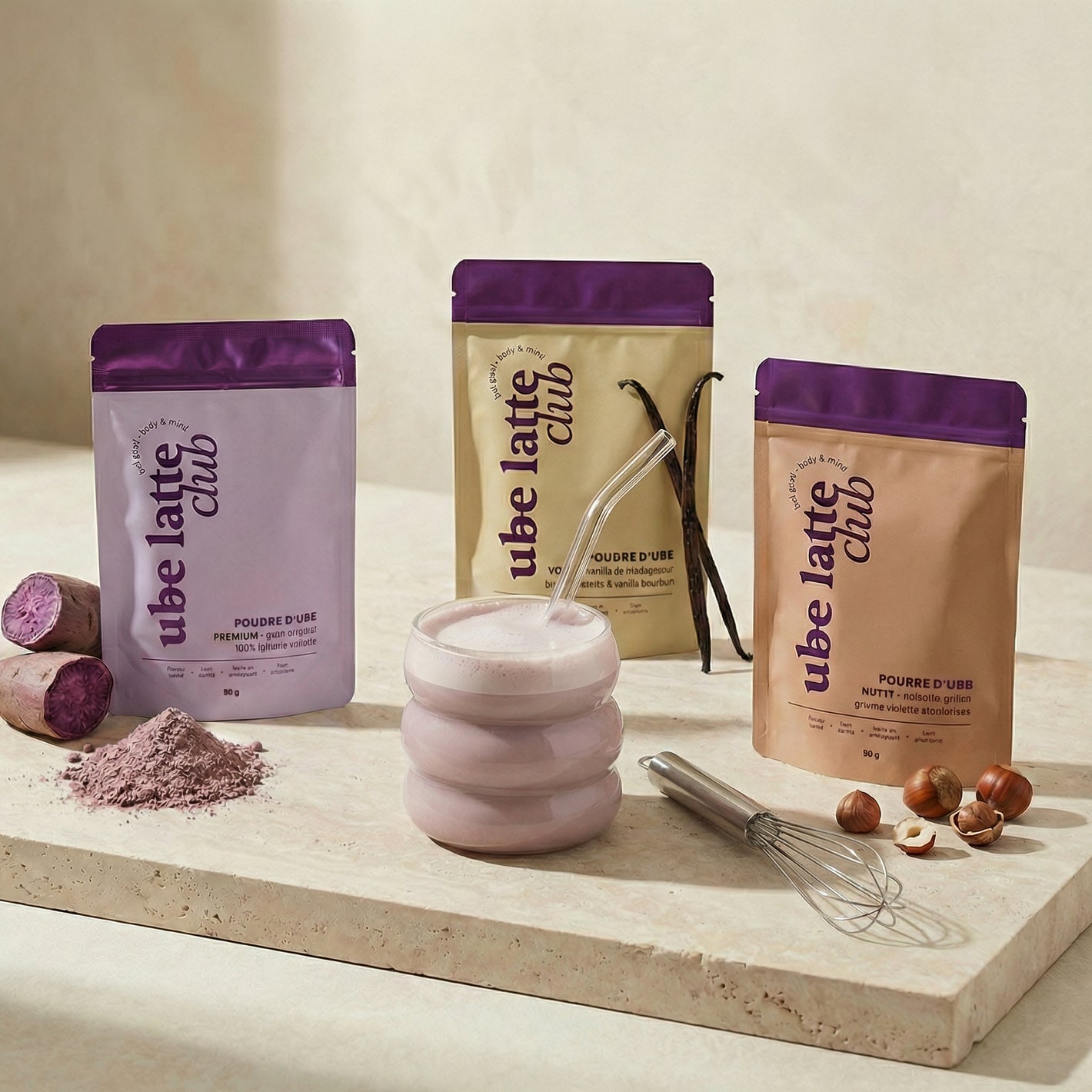 ube latte c est quoi