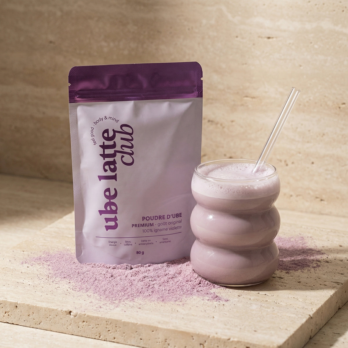 Pure Ube Poudre Ube premium - 100% pure – Ube Latte Club I Boissons bien-être à ...